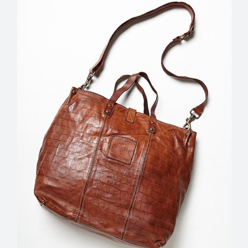 👜 Campomaggi Italian Leather Teodorano Tote